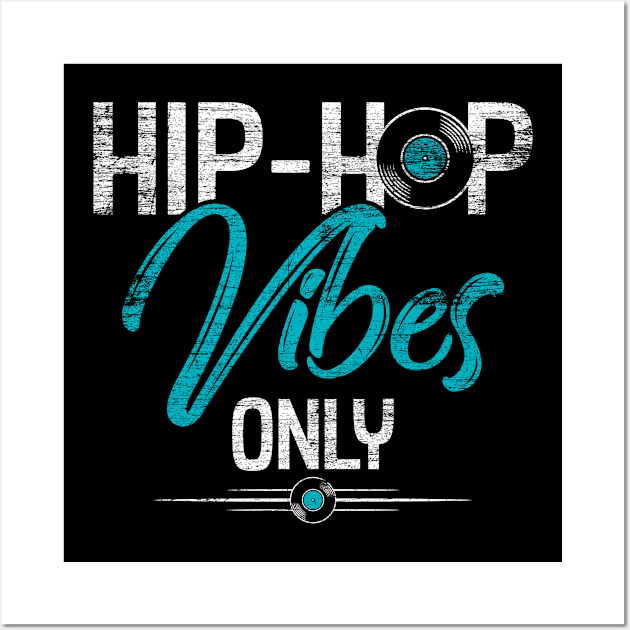 Hip Hop Musik Wall Art by Teeladen